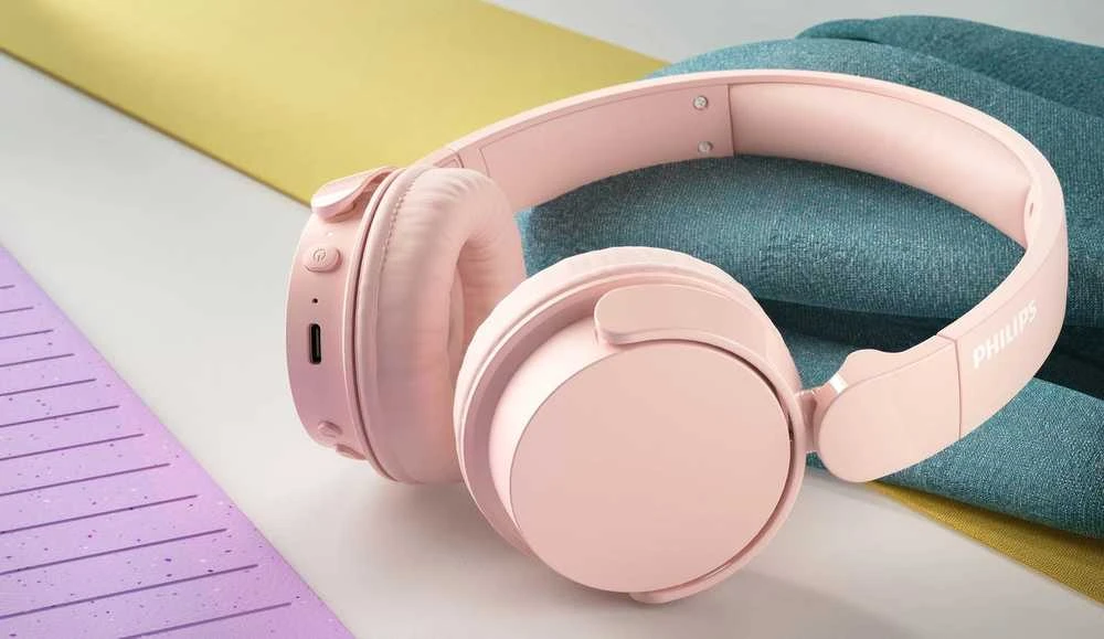 Belaidės ausinės Philips TAH4209PK/00, Rožinės