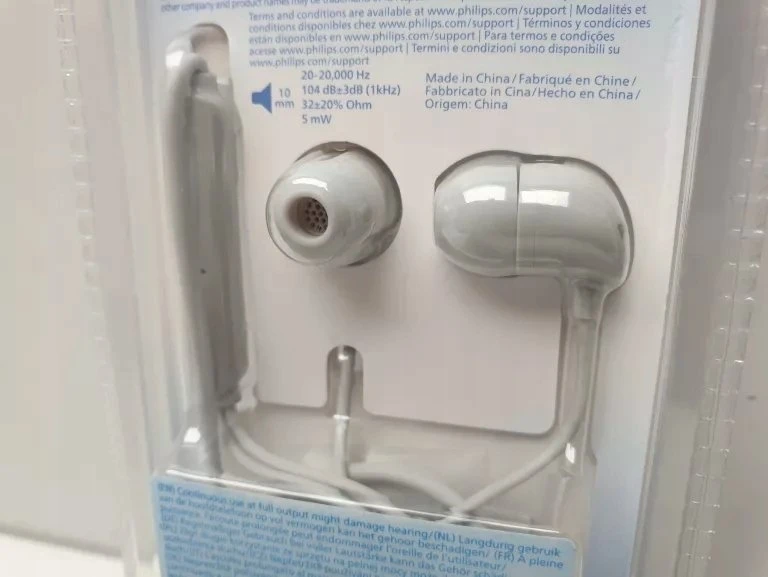 Ausinės Philips balta (TAE1146WT/10)