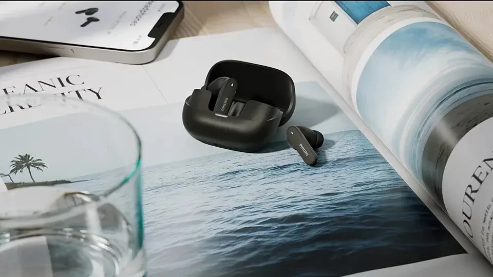Ausinės EARPHONES WIRELESS TAT3000BK PHILIPS