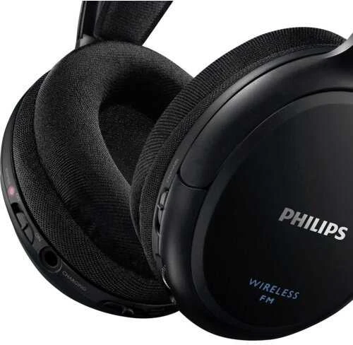 Belaidės HiFi ausinės Philips SHC5200/10, Juodos