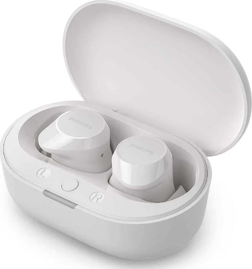 Ausinės Philips TAT1209WT/00, baltos spalvos