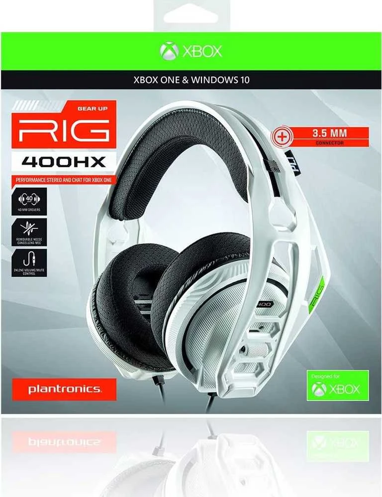 Nacon RIG 400HX laidinės žaidimų ausinės (Baltos) | XBOX