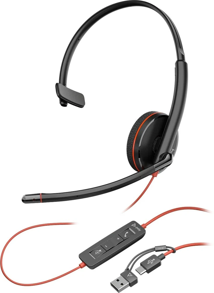 Ausinės Poly Blackwire 3210 (8X214AA)