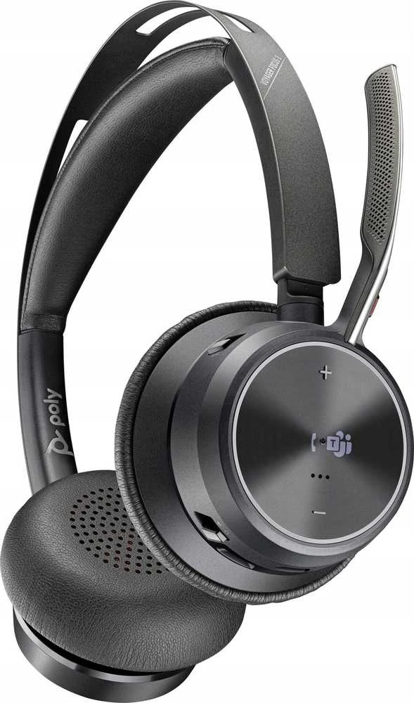 Hewlett Packard (HP) HP Poly Voyager Focus 2 Microsoft Teams sertifikuotas USB-C-C Ausinės +USB-C/A adapteris