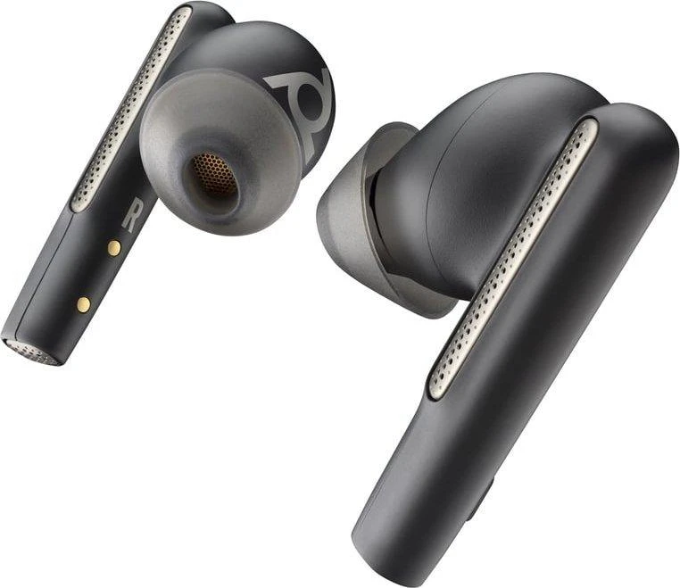 Plantronics Voyager Free 60 juodos ausinės šonu