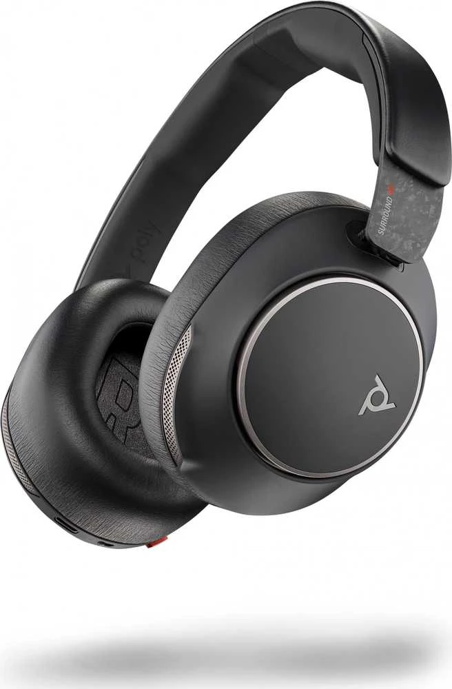 Hewlett Packard (HP) HP Poly Voyager Surround 80 UC USB-C Ausinės +USB-C/A Adapteris