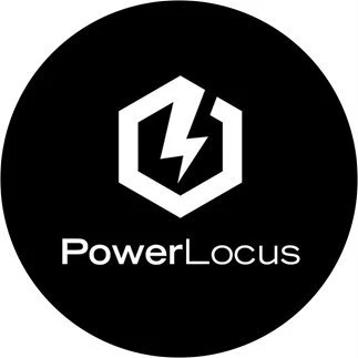 PowerLocus prekės ženklo logotipas