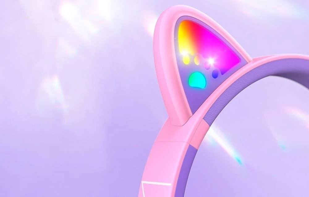 PowerLocus Bobo Cat Ears belaidės ausinės vaikams