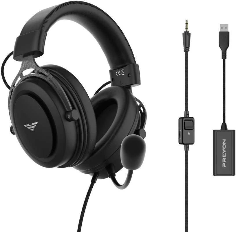 PREYON Storm Fly II ausinės, juodos (PSF253B)