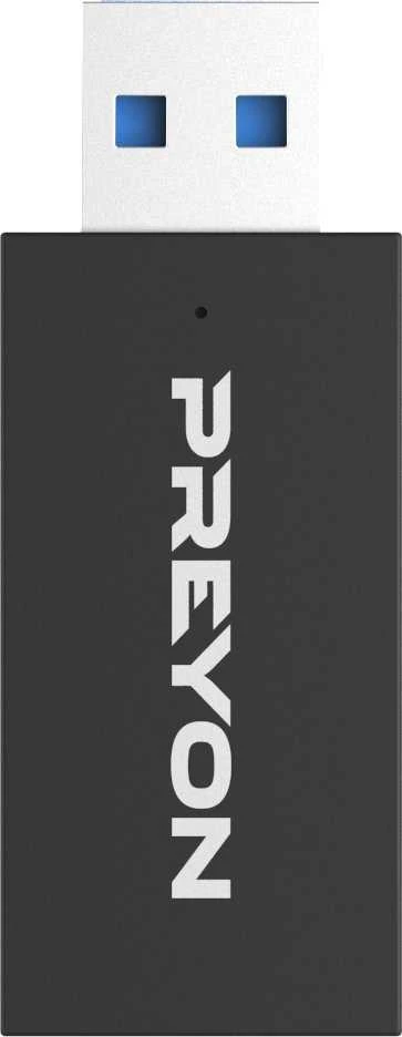PREYON Hurricane Fly belaidės žaidimų ausinės (Juodos) | USB