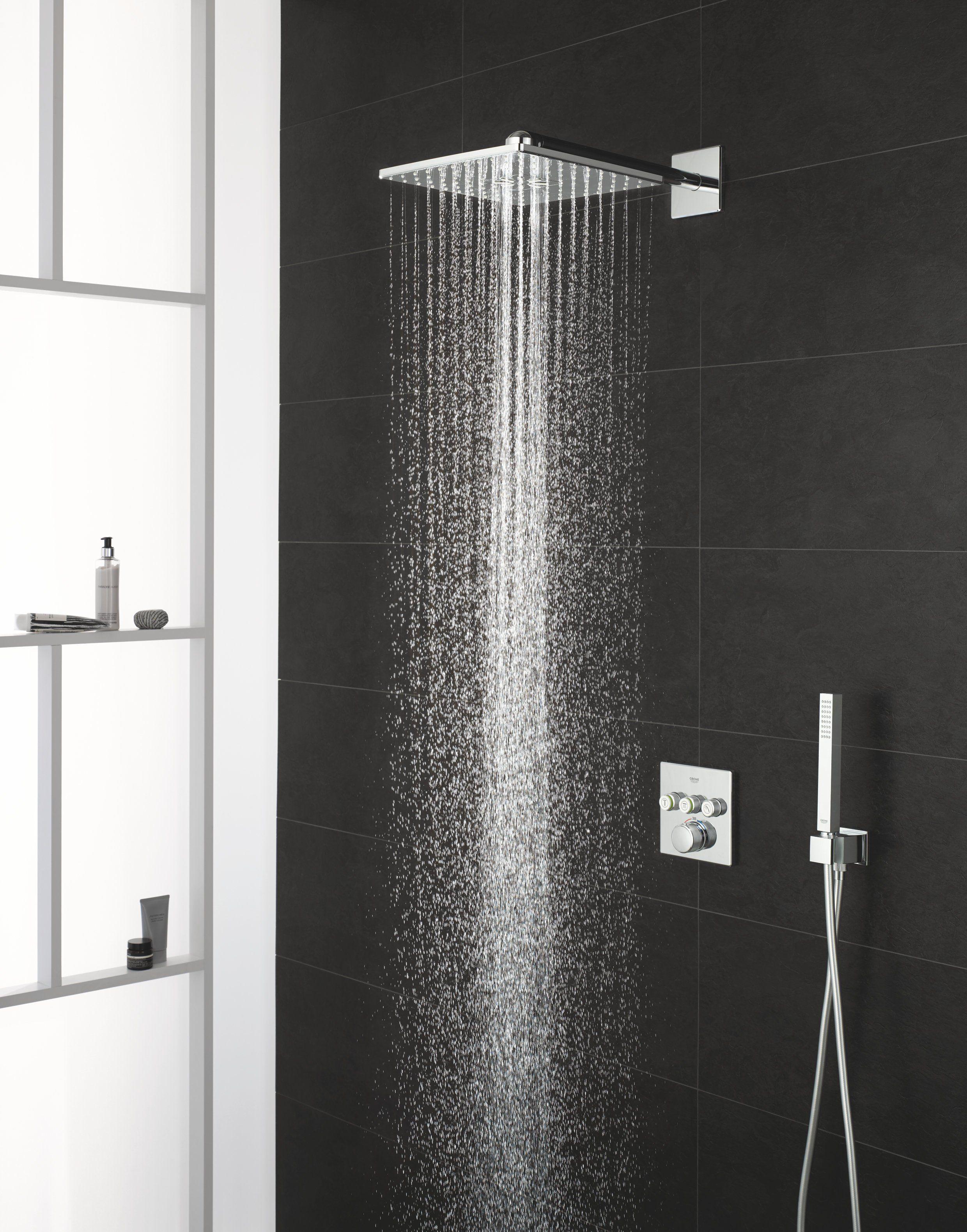 Grohe SmartControl Cube 310 potinkinis termostatinis komplektas, 3 padėčių,158x158 mm, chromas