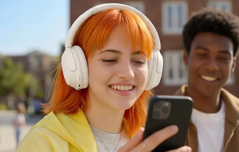 Ausinės QCY H2S Lite Baltas Earbuds