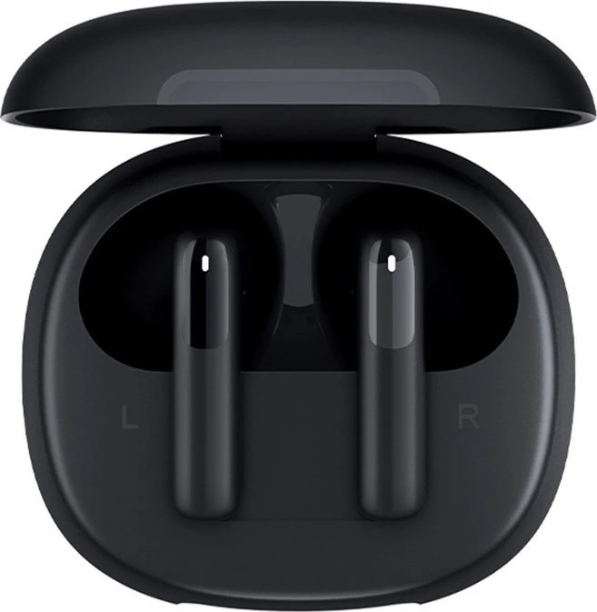 QCY AilyBuds E10 In-Ear Ausinės with ENC LDAC Hi-Res Audio IPX4 Bluetooth 5.4 - Juodas