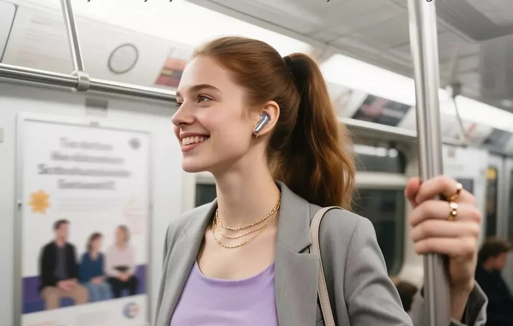 Ausinės QCY HT18 LITE Titanium TWS Earbuds