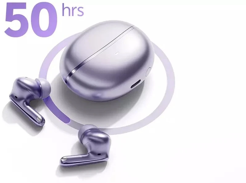 Ausinės QCY N70 HT18 LITE Belaidės Earbuds (Violetinė)