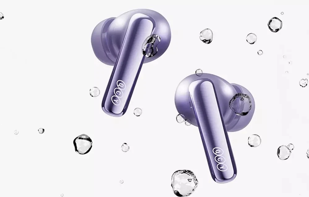 Ausinės QCY N70 HT18 LITE Belaidės Earbuds (Violetinė)
