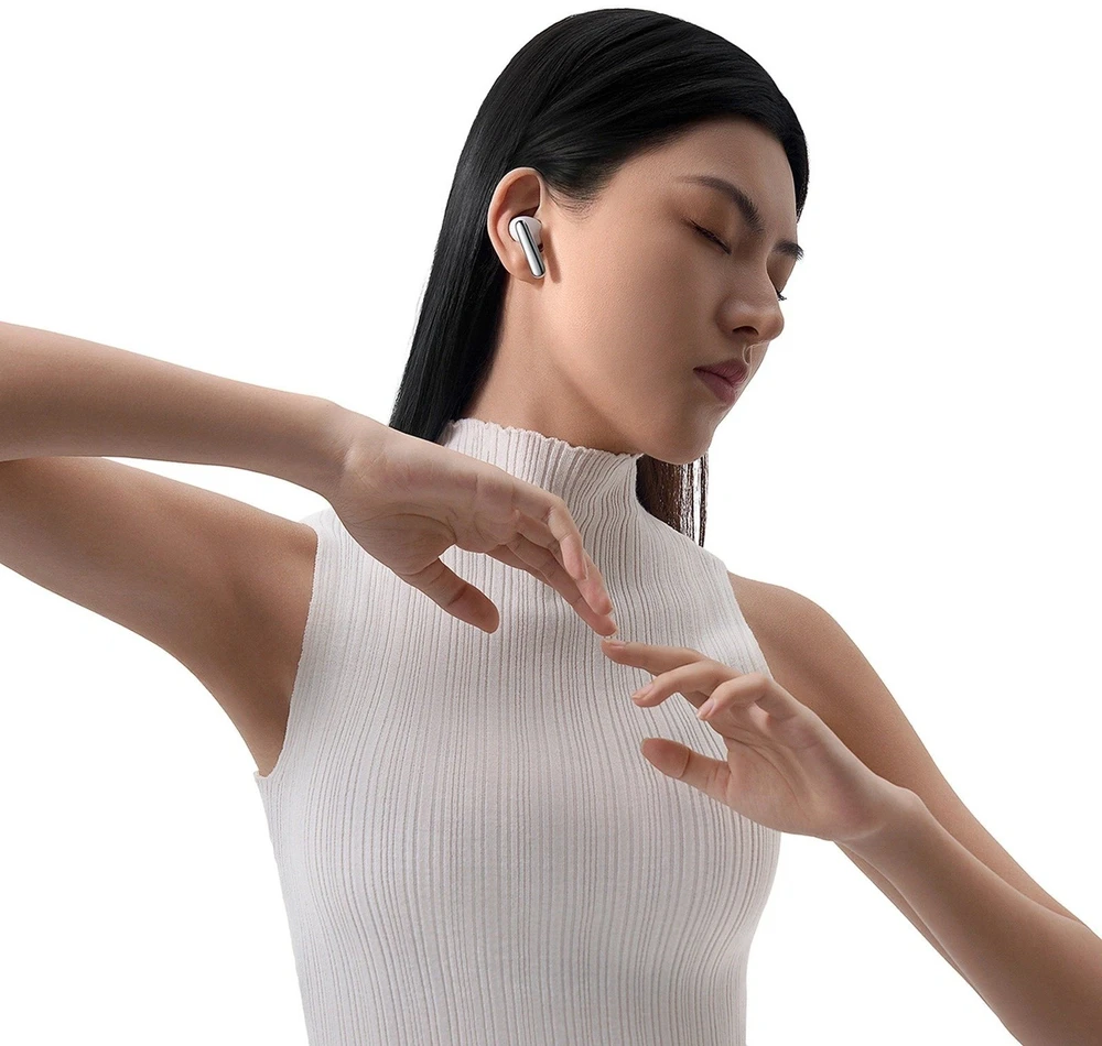 QCY Melobuds N60 In-Ear Belaidės Ausinės with LDAC ir ANC Noise Cancellation - Baltas