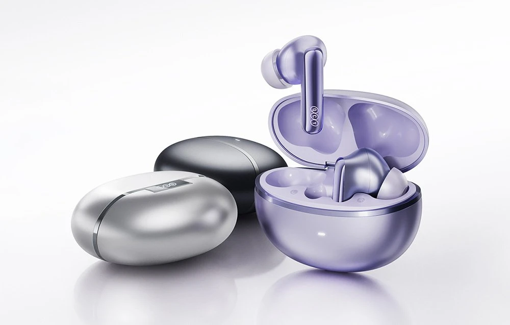 Ausinės QCY HT18 LITE Titanium TWS Earbuds
