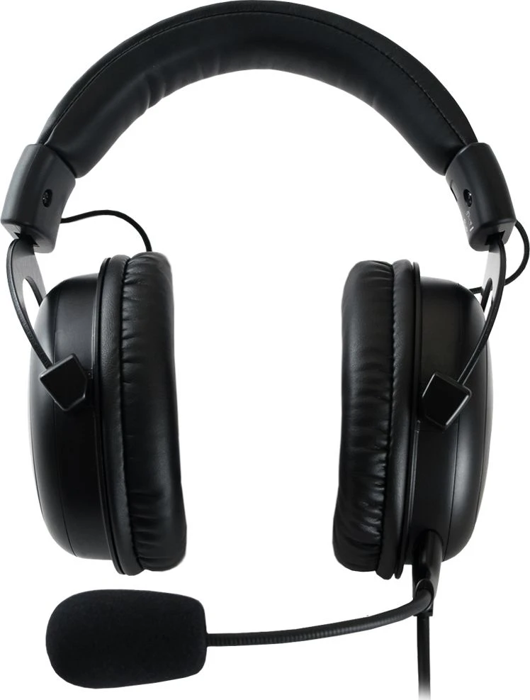 Qpad QH-91 RGB Stereo Žaidimų ausinės juodas