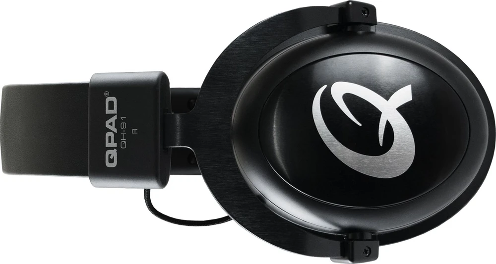 Qpad QH-91 RGB Stereo Žaidimų ausinės juodas