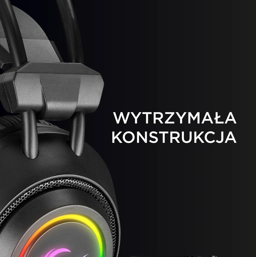 Ausinės Rampage RM-K19 juoda