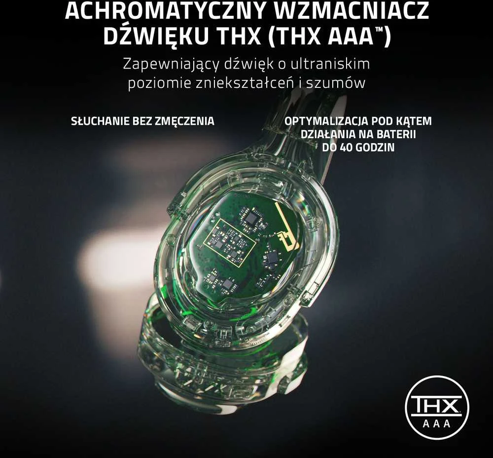 Razer | Ausinės Žaidimams | Barracuda Pro | Belaidės | Ant ausų uždedamos | Noise canceling | Belaidės
