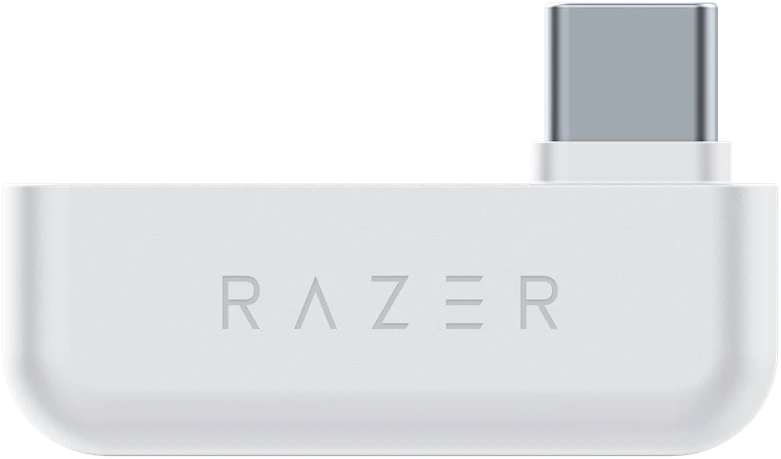Belaidės žaidimų ausinės Razer Barracuda X Mercury, baltos spalvos