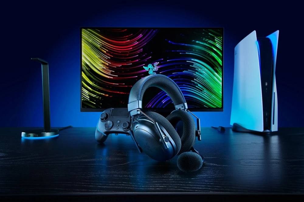 Razer BlackShark V3 Pro skirta PlayStation Ausinės Žaidimams, Over-Ear,Belaidės, Juodas | Razer