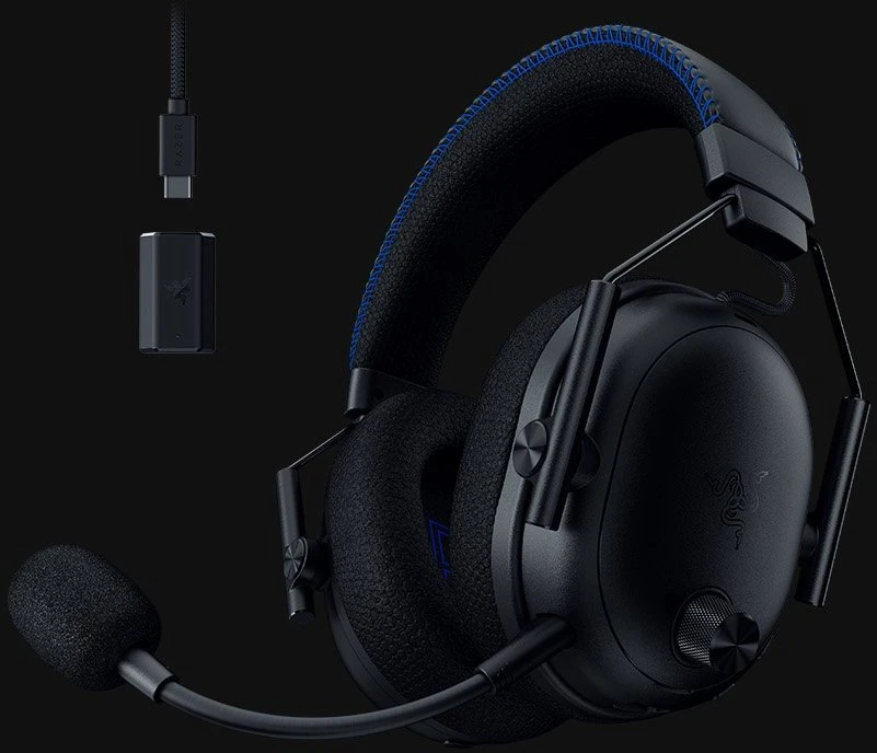 Razer BlackShark V3 Pro skirta PlayStation Ausinės Žaidimams, Over-Ear,Belaidės, Juodas | Razer