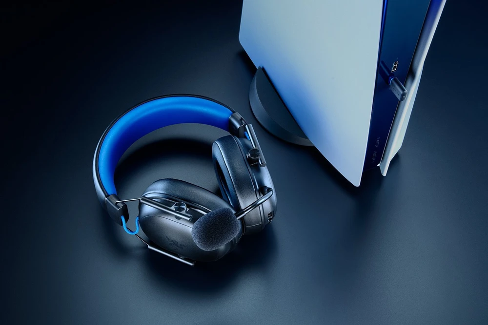 „Razer“ žaidimų ausinės, skirtos „PlayStation“ | „BlackShark V3 X HyperSpeed“ | Juodas