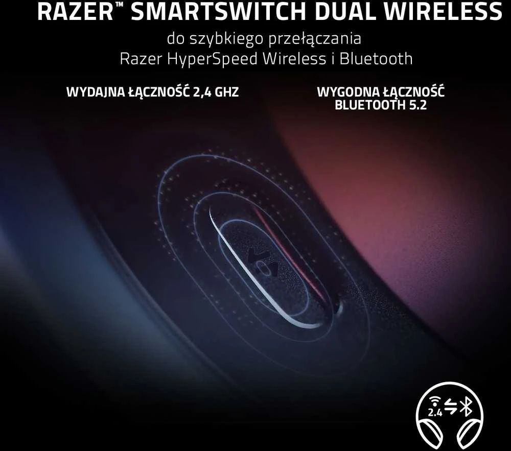 Razer | Ausinės Žaidimams | Barracuda | Belaidės | Ant ausų uždedamos | Belaidės