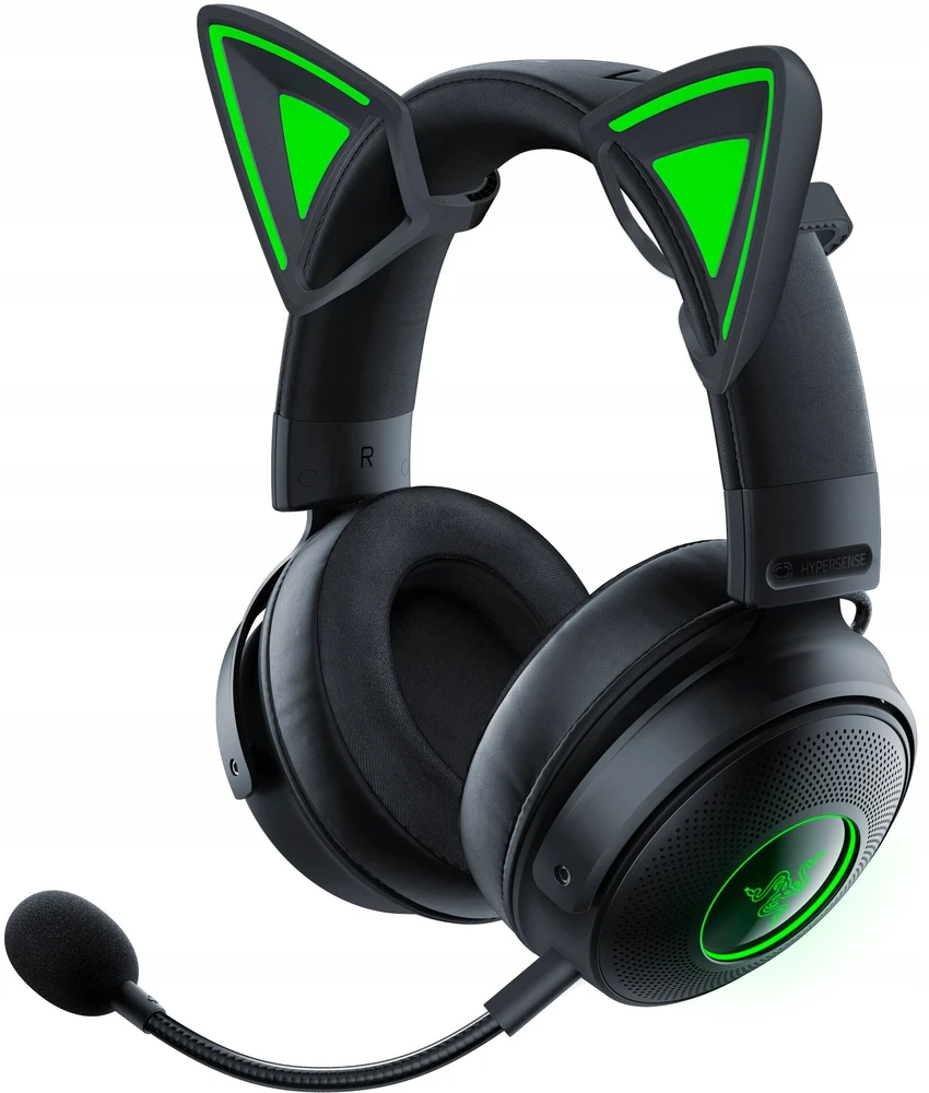 Razer Kitty Ears Juodas