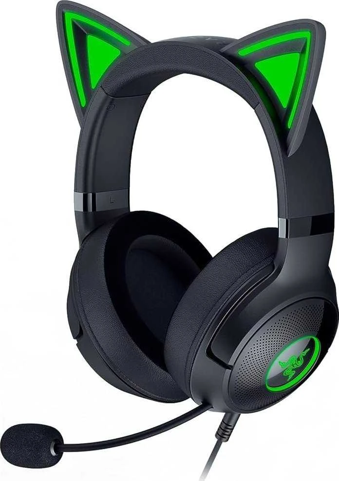 Razer | Ausinės | Kraken Kitty V2 | Yes | su laidu | Ant ausų uždedamos | USB Type A | Juodas