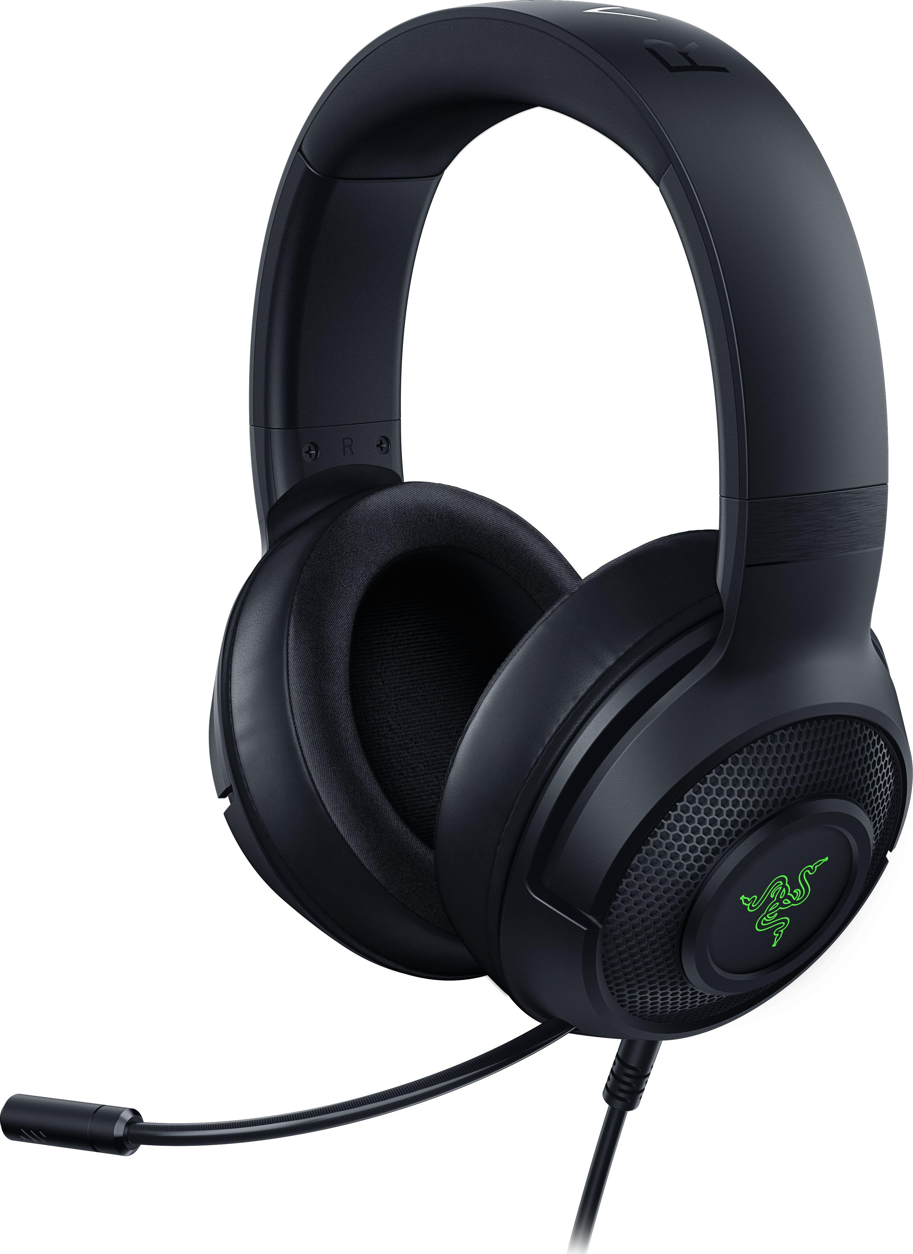 Ultra-Lengvos PC Žaidimų Ausinės Razer Kraken V3 X, Juodos