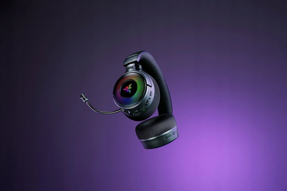 Razer Ausinės Žaidimams | Kraken V4 | Belaidės/su laidu | Over-Ear | Mikrofonas | Juodas