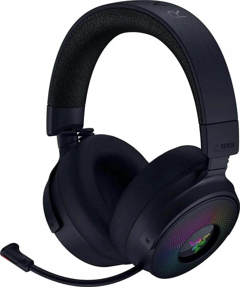 Razer Ausinės Žaidimams | Kraken V4 Pro | Bluetooth | Over-ear | Mikrofonas | Belaidės | Juodas