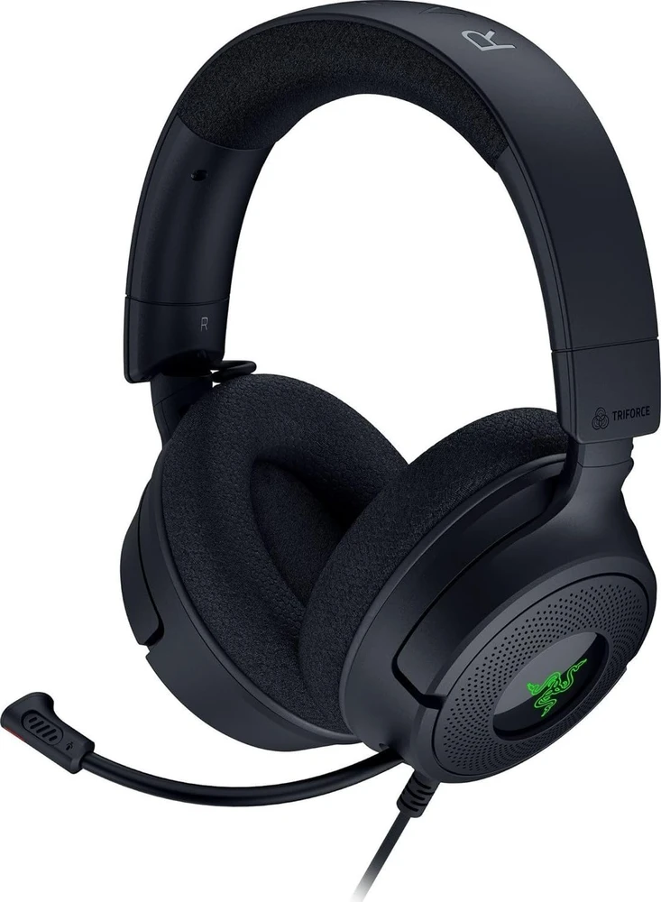 Razer Ausinės Žaidimams | Kraken V4 X | su laidu | Over-Ear | Mikrofonas | Juodas