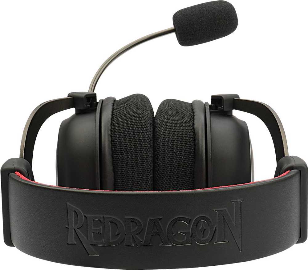 Ausinės Redragon H510 Zeus-X RGB juodai-raudonas