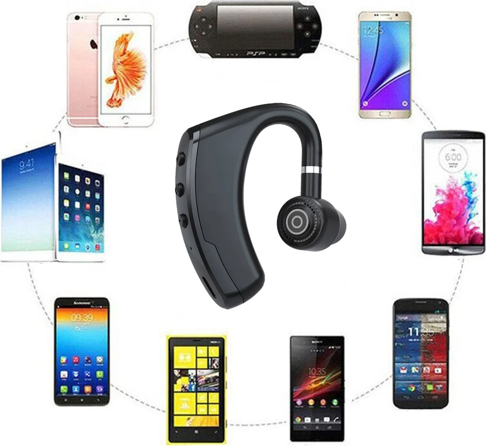 Zestaw Rinkinys Belaidės „Bluetooth“ ausinės vairuotojams