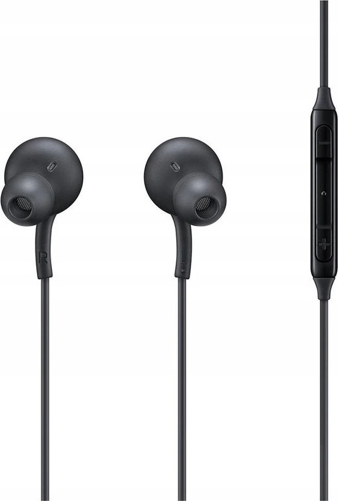 AUSINĖS SAMSUNG AKG USB-C JUODOS