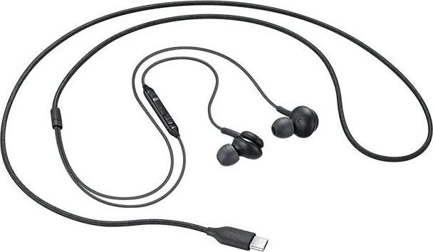 Juodos Samsung AKG ausinės su USB-C jungtimi