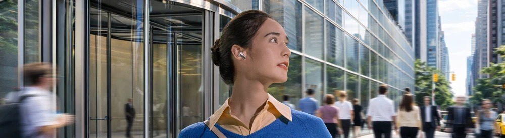 Ausinės Samsung Galaxy Buds4 Pro balta (SM-R640NZWADBT)