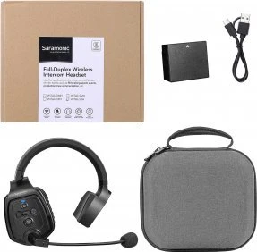 Objektyvas Interkomo Rankinis Telefonas - Saramonic WiTalk SRH Pilno Duplex 400m Nuotolis USB-C Įkrovimas
