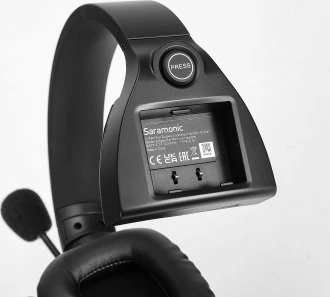 Objektyvas Interkomo Rankinis Telefonas - Saramonic WiTalk SRH Pilno Duplex 400m Nuotolis USB-C Įkrovimas