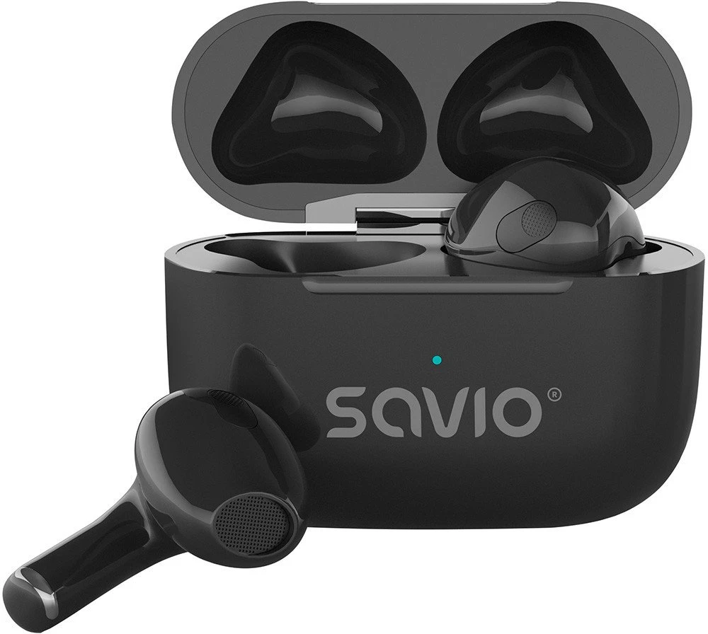 SAVIO TWS-02 PRO Belaidės Ausinės