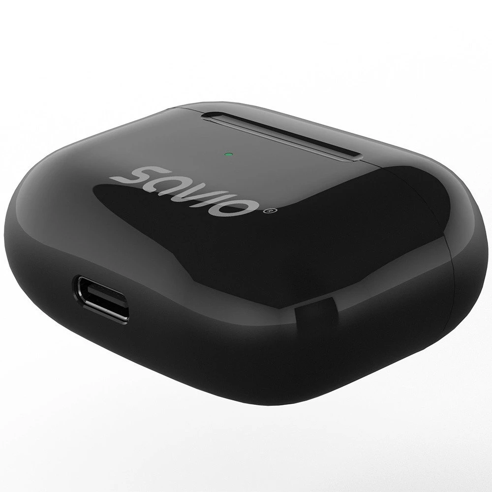 SAVIO TWS-02 PRO Belaidės Ausinės