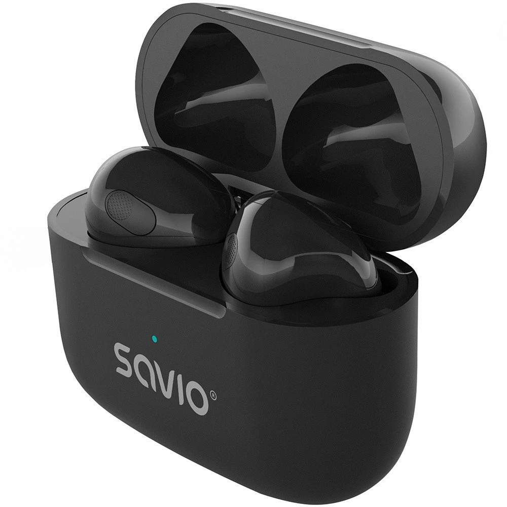 SAVIO TWS-02 PRO Belaidės Ausinės