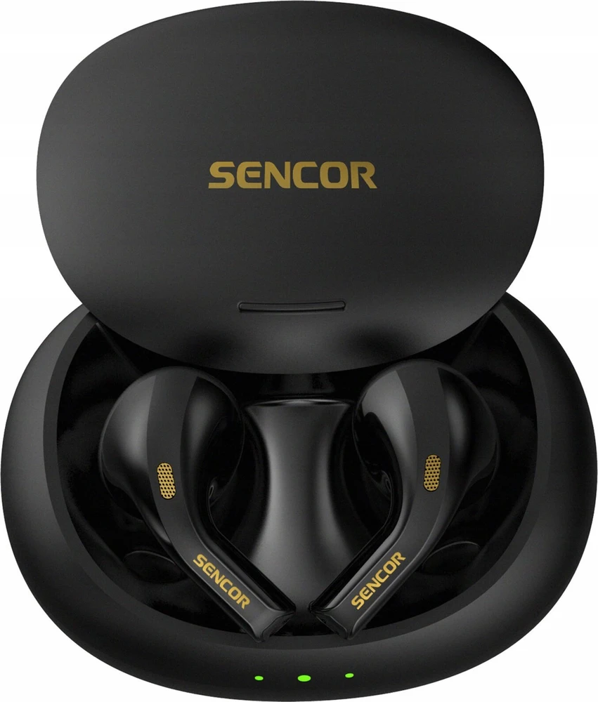Sencor Įstatomos į ausis (į ausis įkišamos tipo) ausinės bluetooth sep 560bt bk, bt 5.3, czas 6h, 40mah