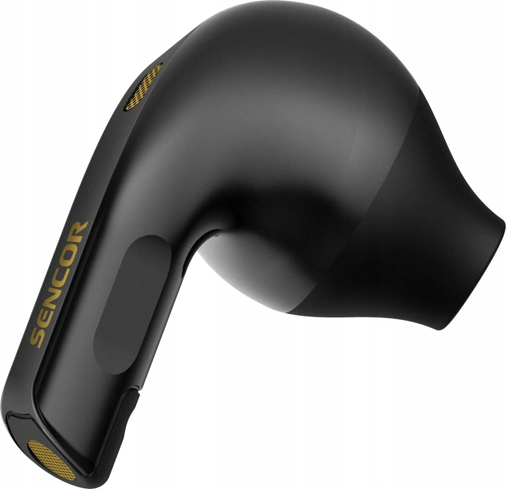 Sencor Įstatomos į ausis (į ausis įkišamos tipo) ausinės bluetooth sep 560bt bk, bt 5.3, czas 6h, 40mah