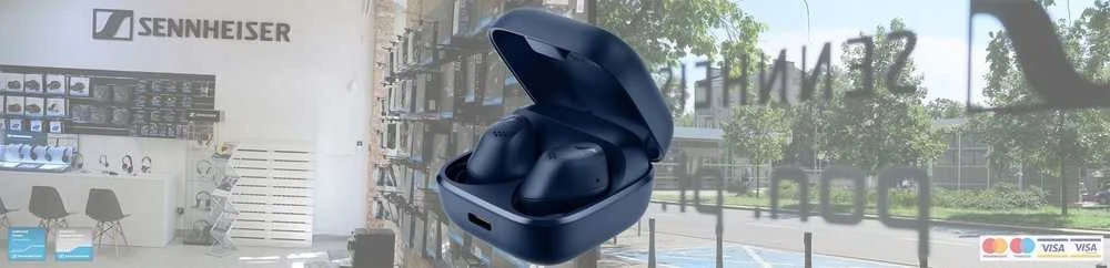 Ausinės Sennheiser Accentum True Belaidės In-Ear Earbuds Mėlyna EU